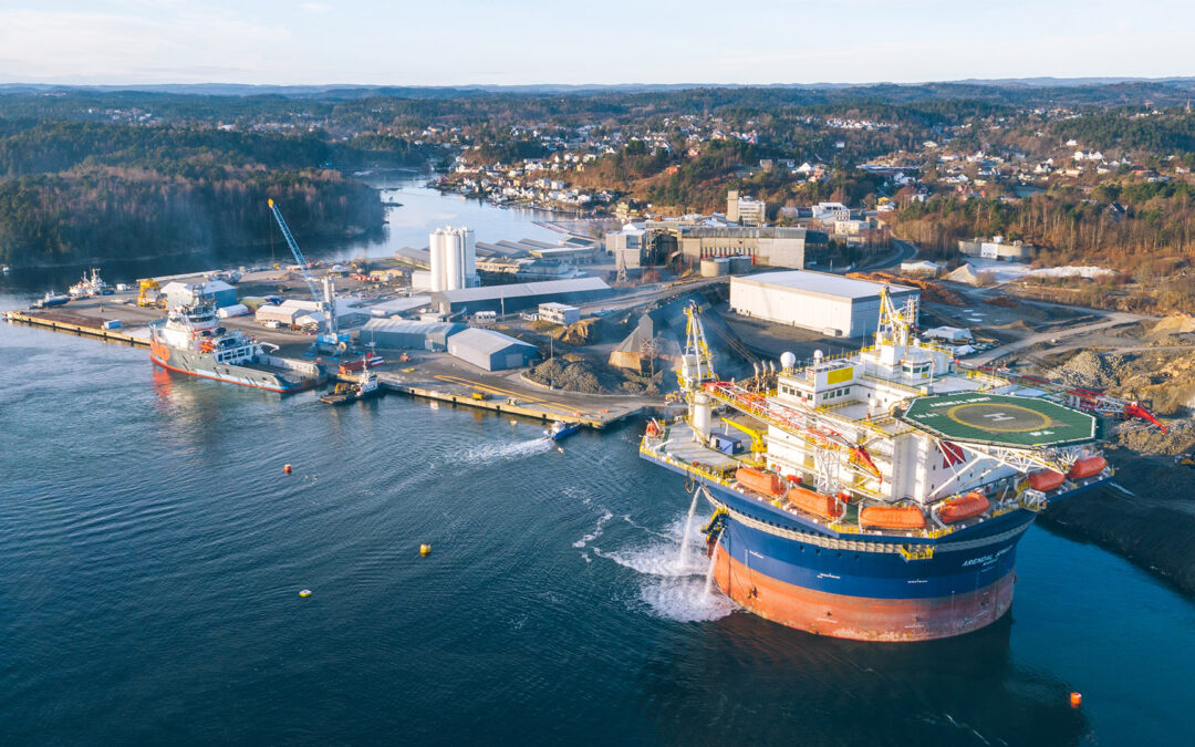 New International Ferry Route from Arendal Port Starting in 2027